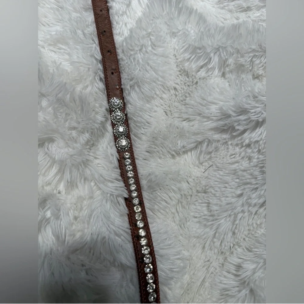 Shyanne Brown Belt with Silver Accents for girl’s